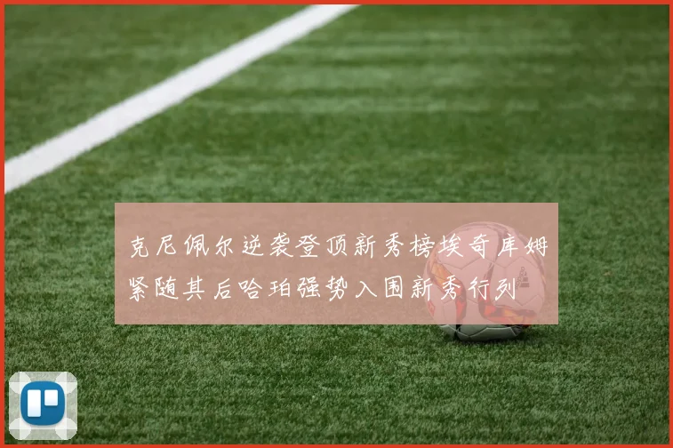 克尼佩尔逆袭登顶新秀榜埃奇库姆紧随其后哈珀强势入围新秀行列